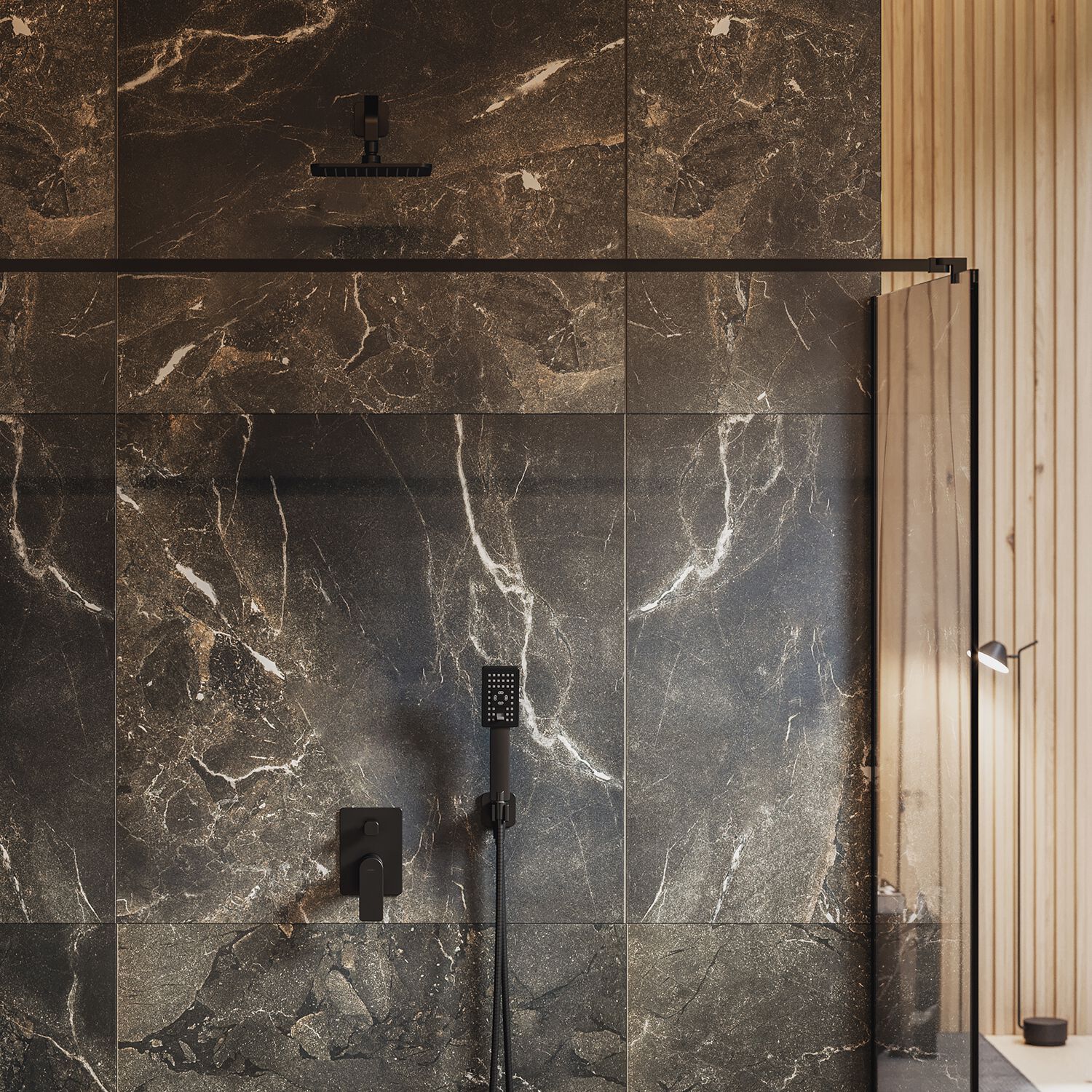 Встраиваемый смеситель для душа / ванны OMNIRES Baretti ARCH-00153146 - Вид №1