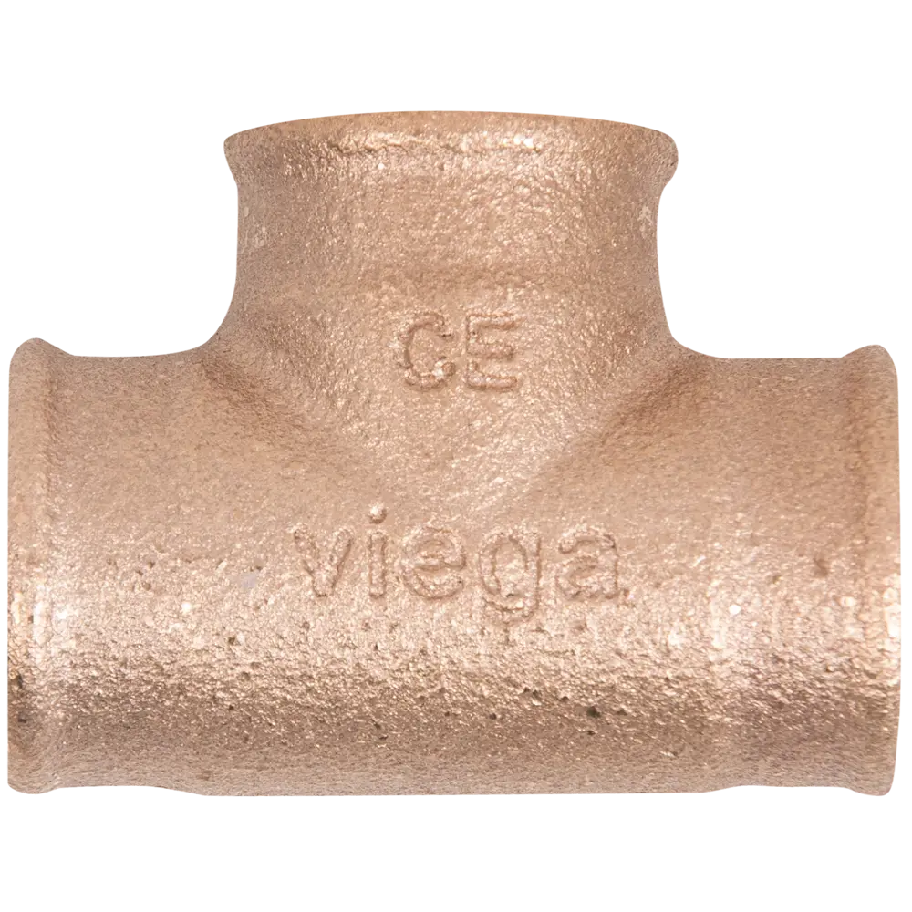 Тройник Viega 264222, внутренняя резьба, 1/2", бронза 264222 82314230 STLM-2076349  - Вид №1