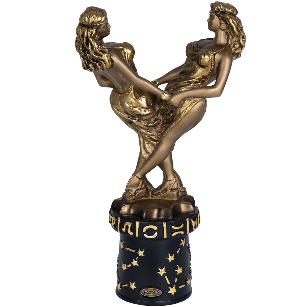 22001 Статуэтка Знак зодиака Близнецы (22.05-21.06) BOGACHO 4627138191330 - Вид №3