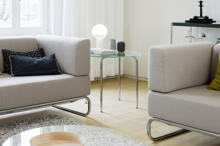 Thonet Круглый стеклянный журнальный столик для гостиной Mr 515 sun-id-1480011 - Вид №5