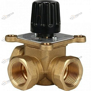 Трехходовой термостатический смесительный клапан 3/4" STOUT 6 KVs SVM0003012002