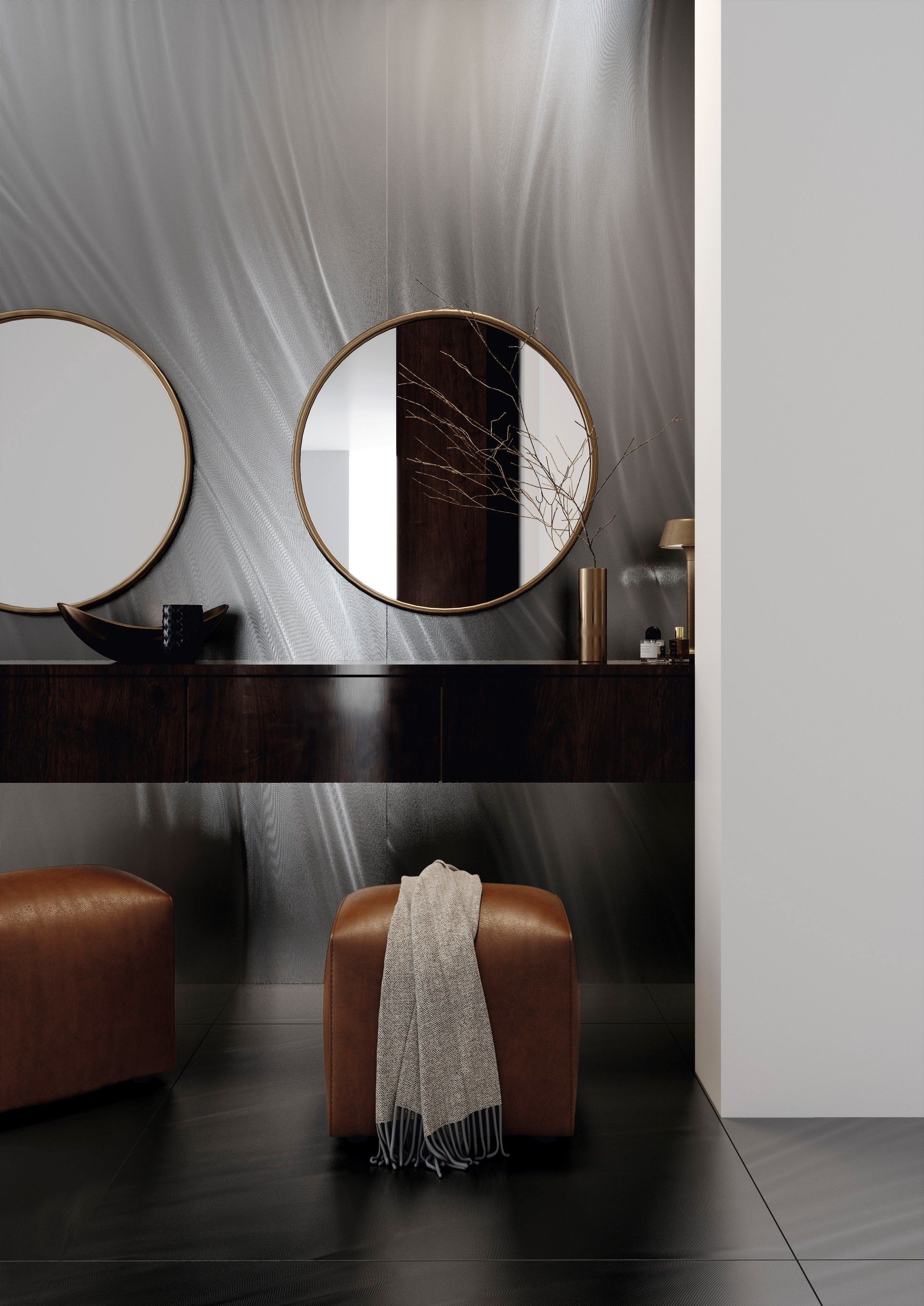 Антибактериальное покрытие из керамогранита для интерьера Fiandre свет ARCH-00141995 - Вид №6