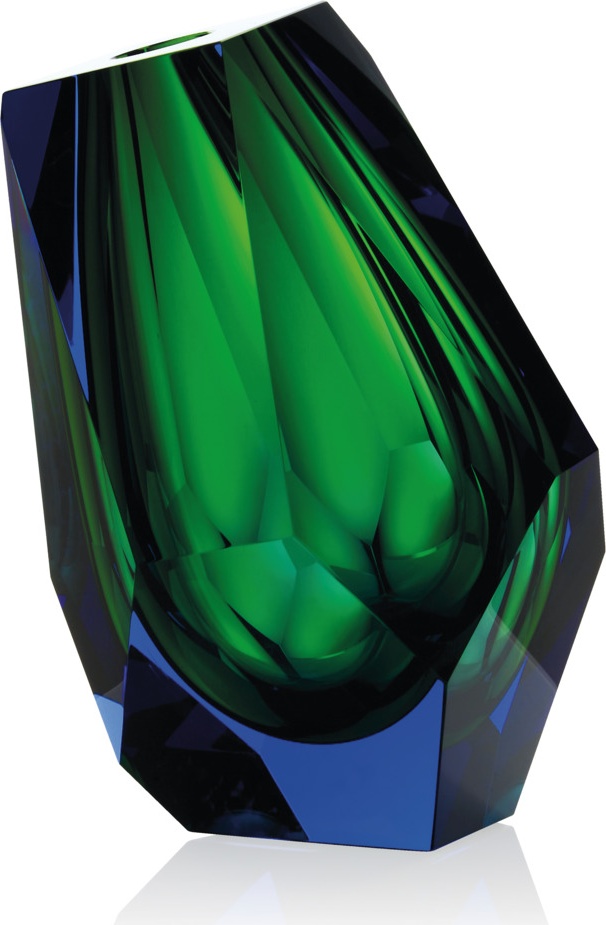 10646894 Moser Ваза Moser "Груша" 20см, п/к Хрусталь бессвинцовый 