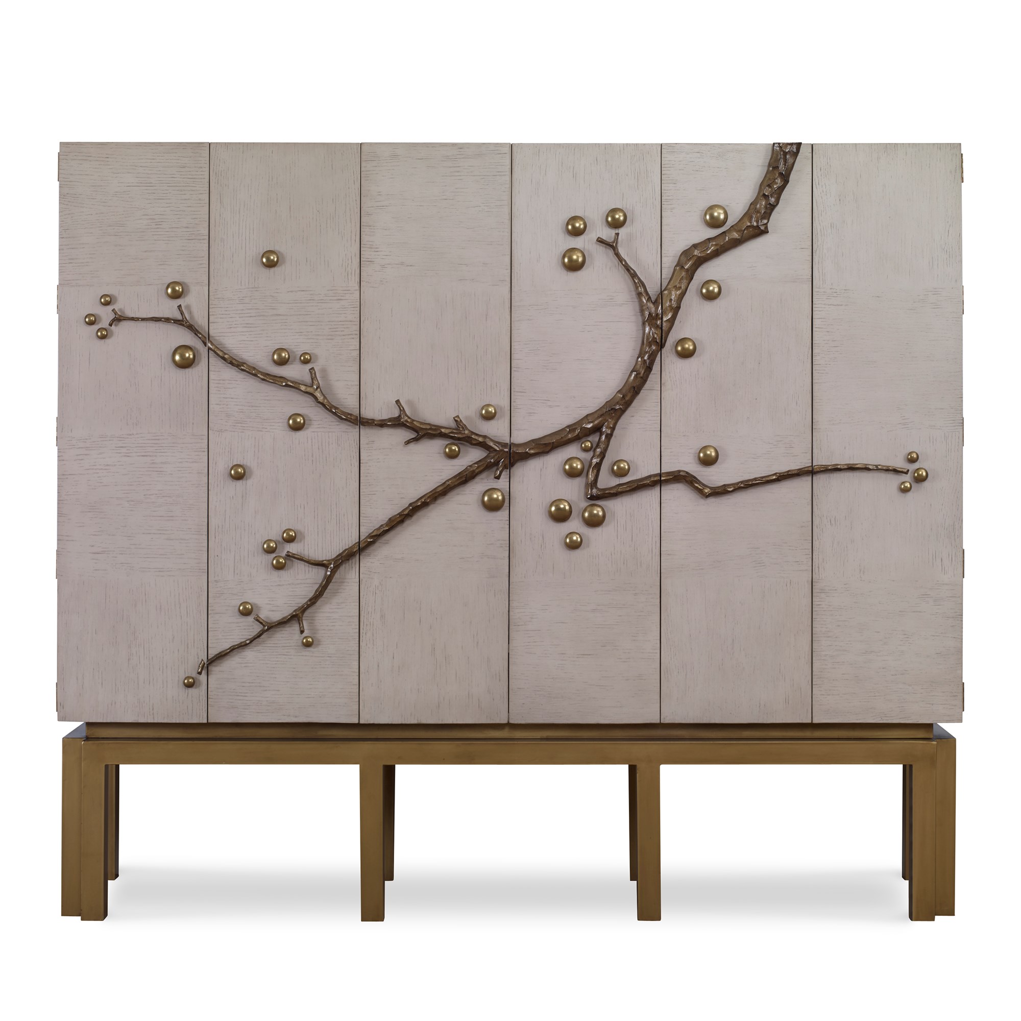 Шкафы 06809-890-066 Cherry Blossom Cabinet - Oak Ambella  - Вид №2