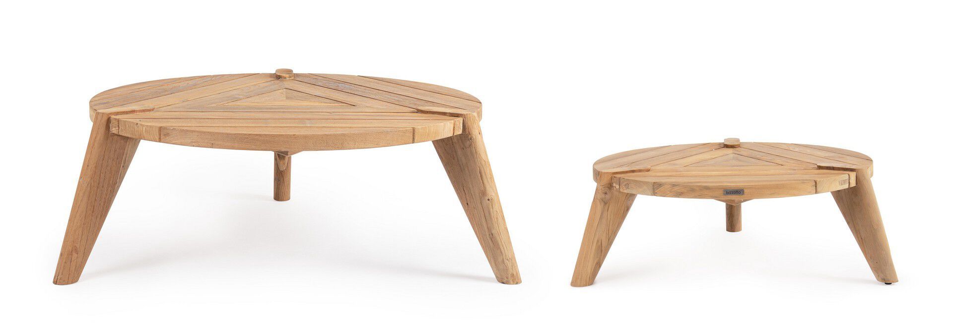 Набор из двух столов для сада из тикового дерева BIZZOTTO CAMDEN ARCH-00134045 - Вид №2
