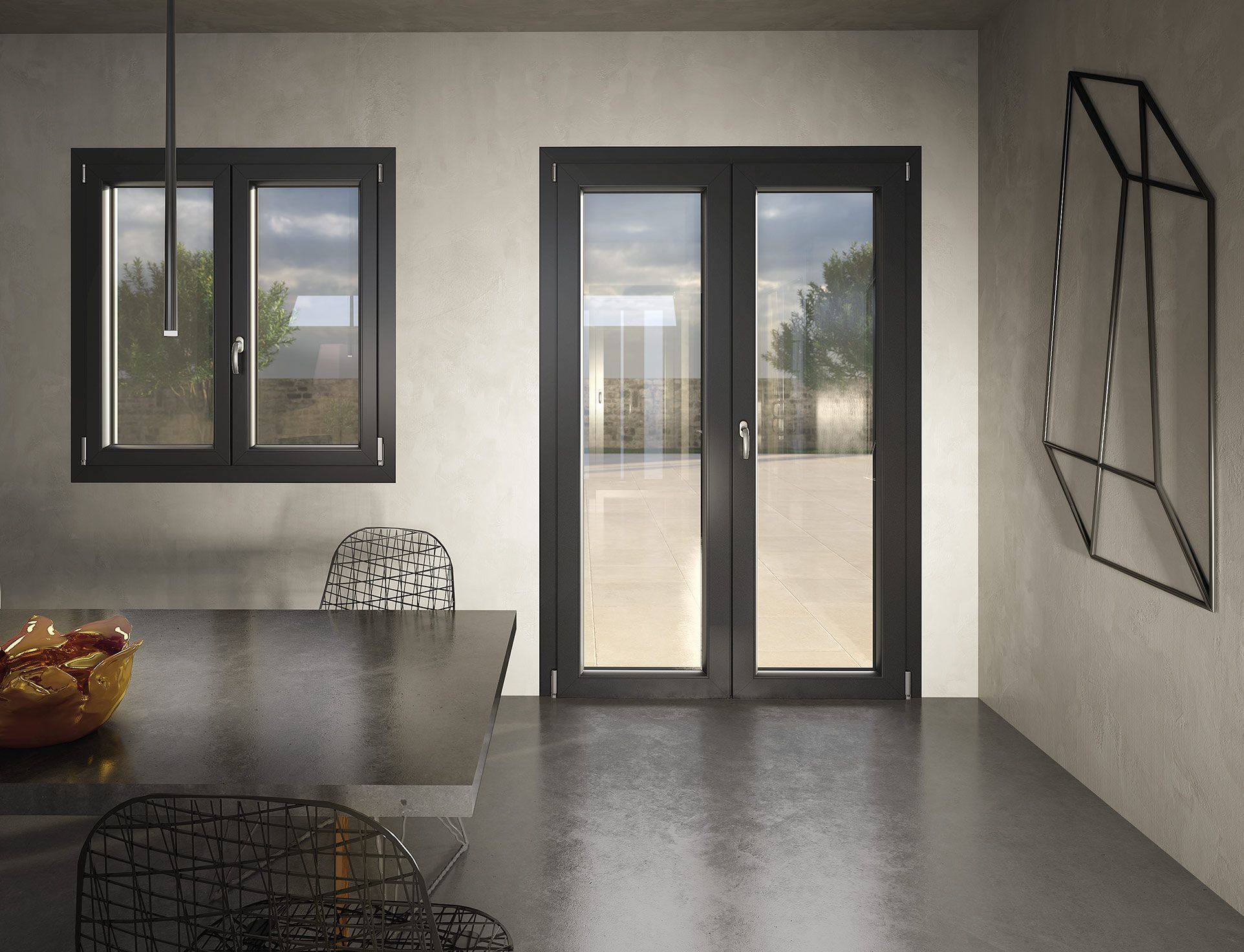 ПВХ створки окна D&V Serramenti ARES ARCH-00054906 - Вид №5