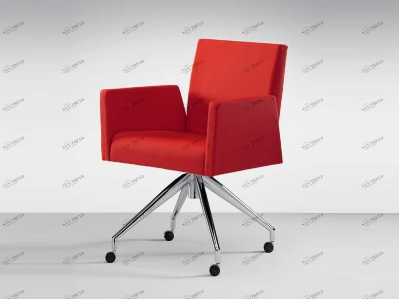 MASCAGNI Мягкое кресло на кожаном жердочке Lounge sun-id-1413207