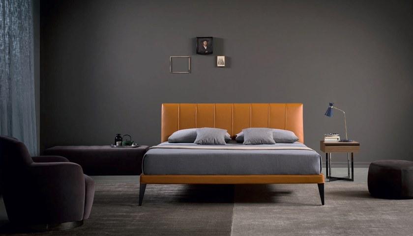 Bodema Квадратная прикроватная тумбочка из дерева в современном стиле с ящиками Profile Pfof000/pfof003 - Вид №4