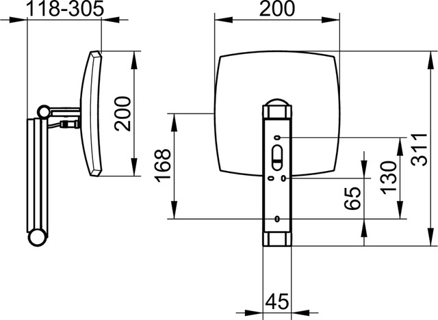 17613039003 Косметическое зеркало KEUCO Kosmetikspiegel - Вид №2