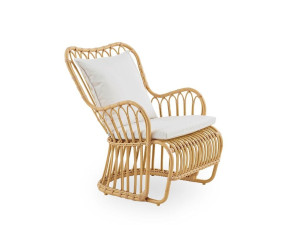 Садовое кресло из Алу-ротанга и D ArtFibre со встроенной подушкой