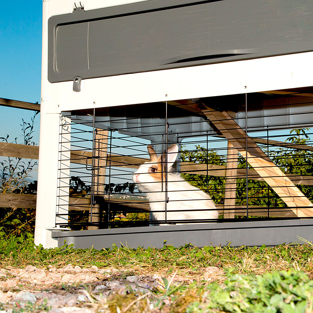 ПР0032594 Клетка для грызунов Grand Lodge 140 Plus для содержания кроликов на улице, пластик FERPLAST  - Вид №5