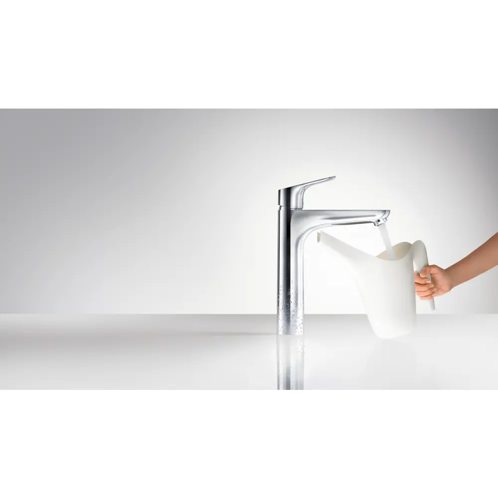 Смеситель для раковины Hansgrohe Focus E2 однорычажный высокий излив цвет хром 82600642 STLM-2065834 - Вид №4