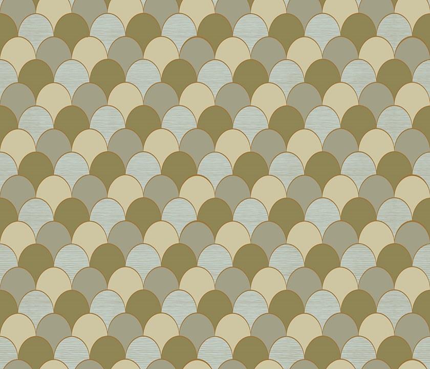 Jannelli&Volpi Узорчатые обои в ткани современного стиля M.c. escher sun-id-1416160 - Вид №2