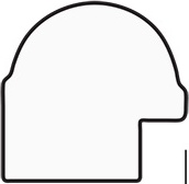 BY 0642 Зеркало в багетной раме - серебряный бамбук 24 mm EVOFORM Definite - Вид №3