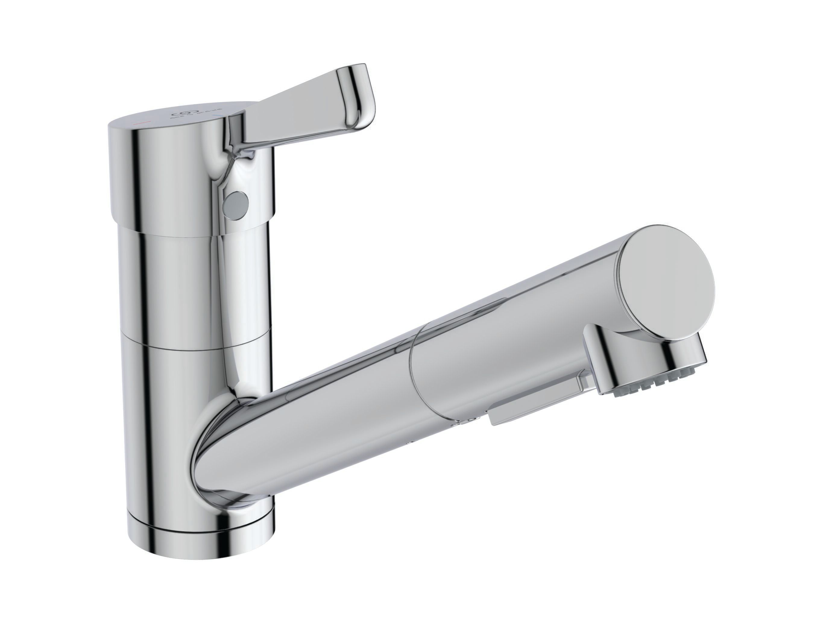 Однорычажный кухонный смеситель со съемным ручным душем Ideal Standard Ceralife ARCH-00063618 - Вид №1