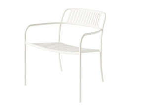 Садовый стул из нержавеющей стали с подлокотниками