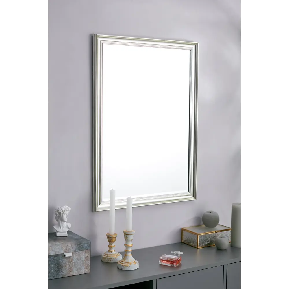 Зеркало Inspire Классика с античным серебром 50×70 см 85361201 Декоративное зеркало с рамой STLM-0062181 - Вид №4