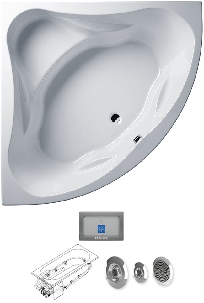 BC3500500000000_top1 Гидромассажная ванна Riho Neo Santreyd - Вид №2