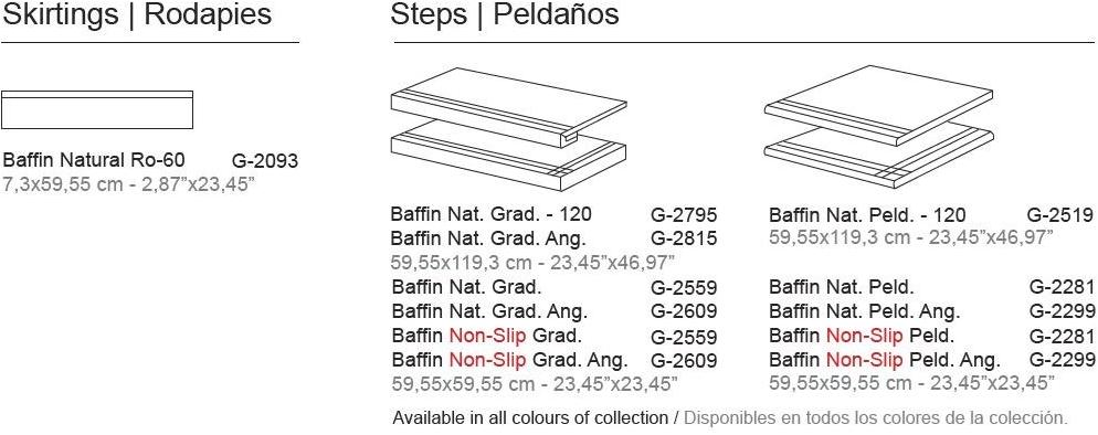 Aparici Пол из керамогранита под бетон Baffin sun-id-1464909 - Вид №7