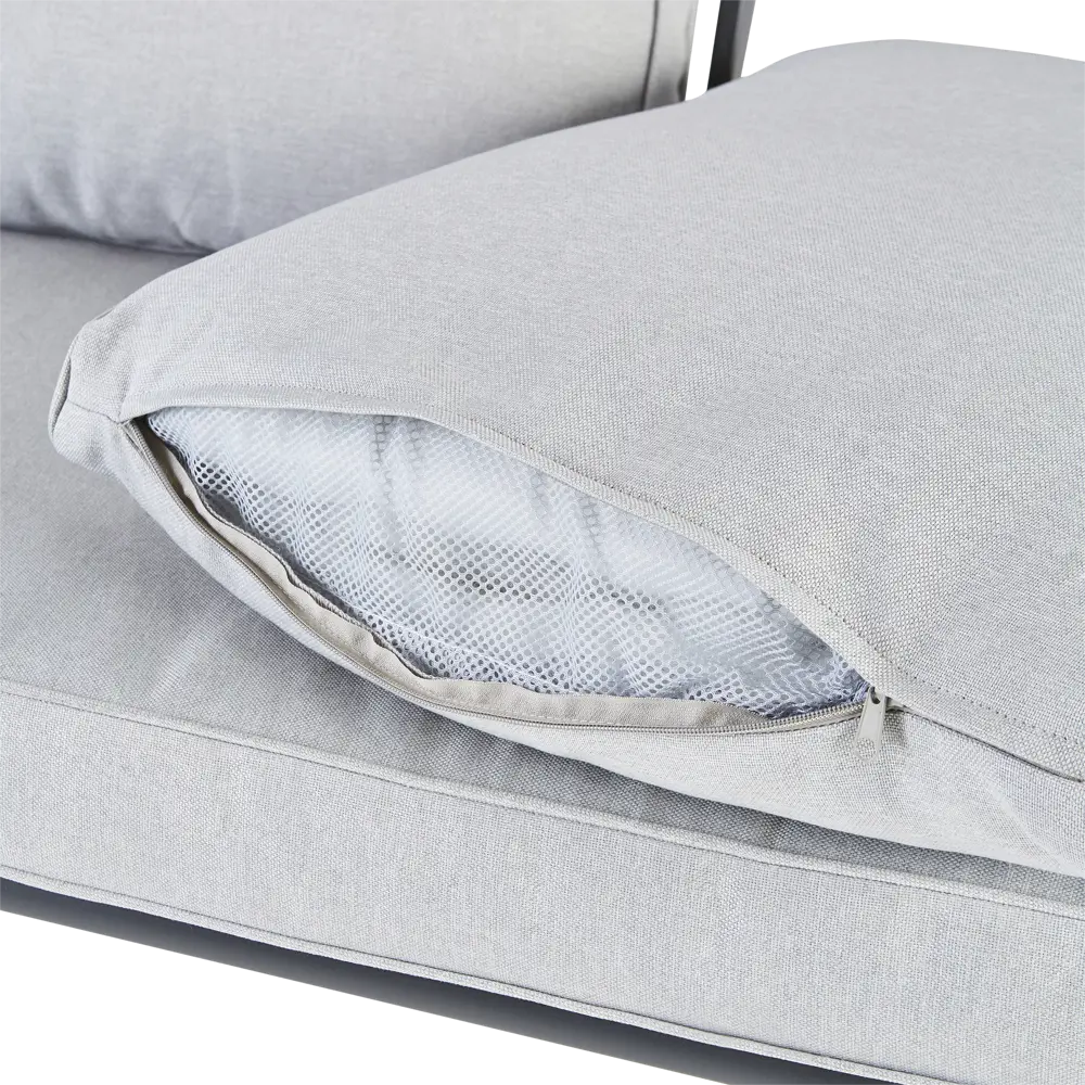 Качели садовые BEGINIA Odyssea сталь светло-серый STLM-2115748 - Вид №14