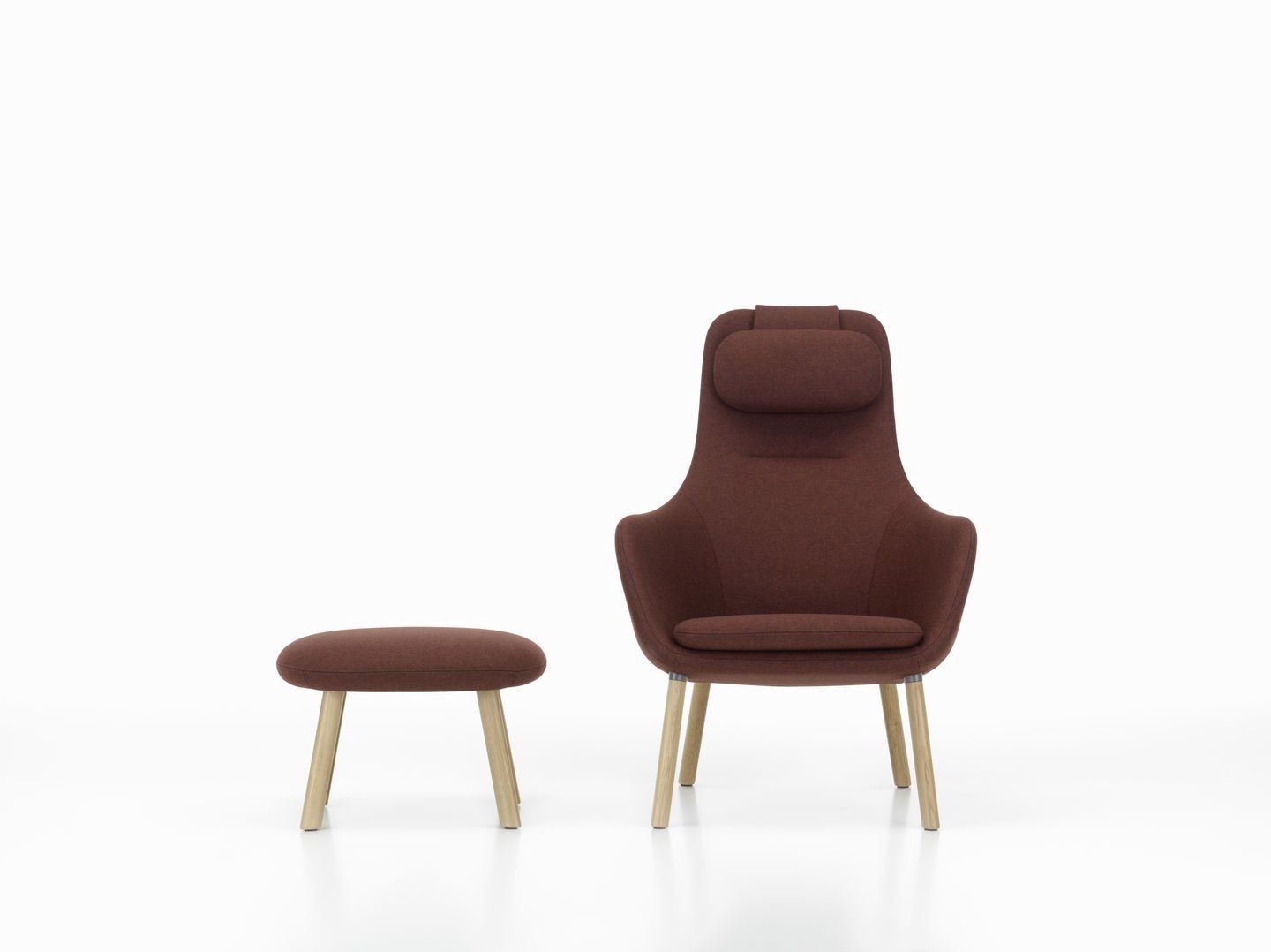 Тканевая мягкая подставка для ног VITRA HAL Lounge ARCH-00085800 - Вид №19
