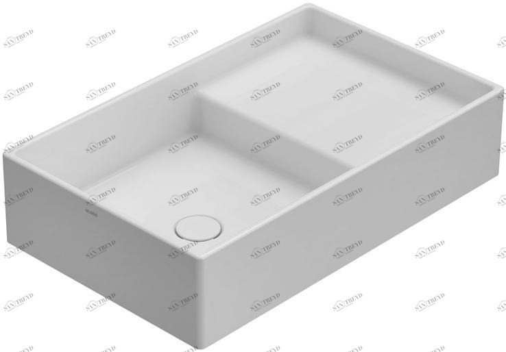 Di065 / di075 Накладная раковина на столешницу  овальная Ceramica Globo DISPLAY