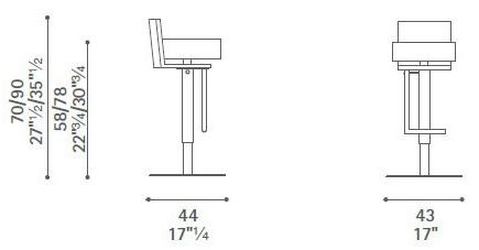 Poltrona Frau Табурет с подставкой для ног La collezione - tavoli e sedie sun-id-1426498 - Вид №5