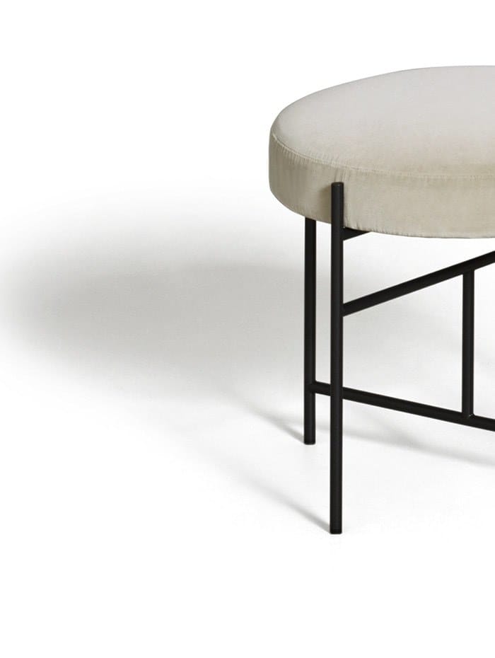 Круглый кожаный пуф DE PADOVA Sen ARCH-00017781 - Вид №3