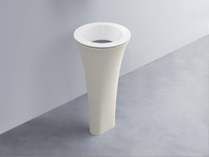 AMLA45-BL+AMPILT-BR+AMCOLT-TL Раковина Amedeo Tondo отдельностоящая cielo Enjoy + Amedeo