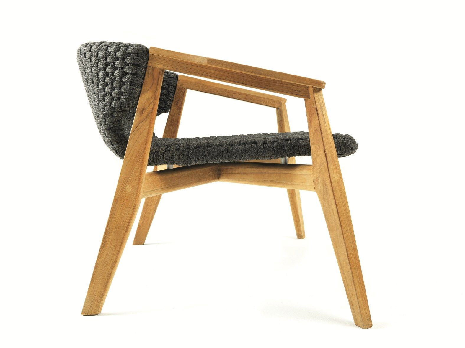 Синтетическая ткань садовое кресло с подлокотниками Ethimo Knit ARCH-00122669 - Вид №13