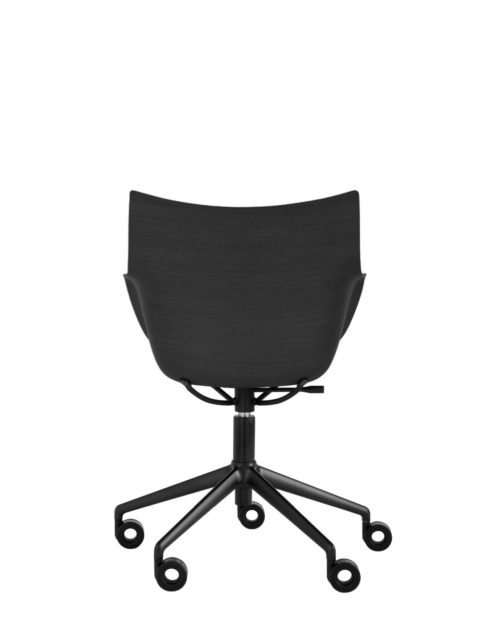 Стул с регулируемой высотой из шпона с мягким сиденьем Kartell Smart Wood ARCH-00145770 - Вид №12