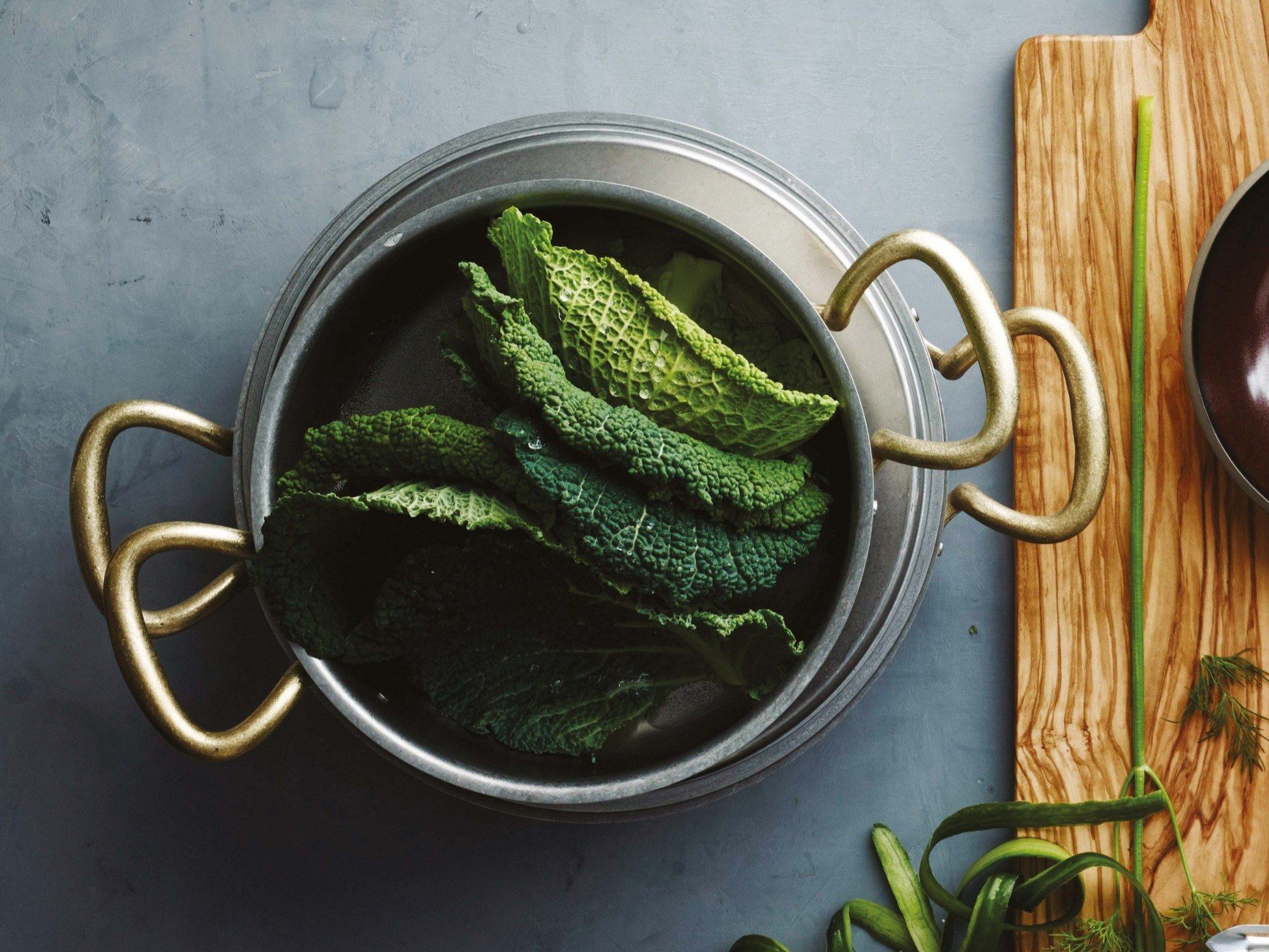 Высокий горшок из нержавеющей стали с ручками Sambonet 1965 Винтаж ARCH-00004628 - Вид №1