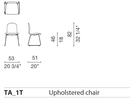 Cappellini Штабелируемый лакированный стул Tate sun-id-1503173 - Вид №12