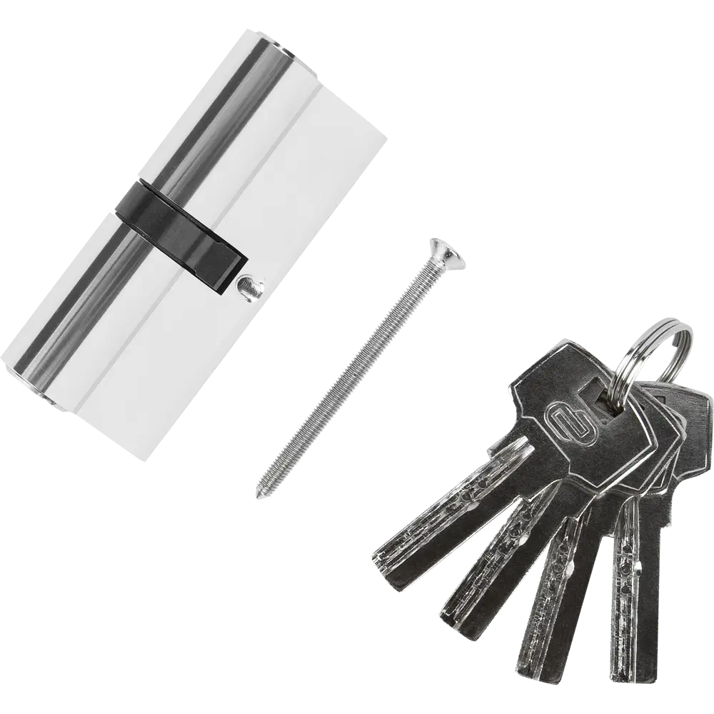 Цилиндр дверной Standers TTAL1-3040CR с хромированным покрытием 82625277 STLM-0032166 - Вид №1