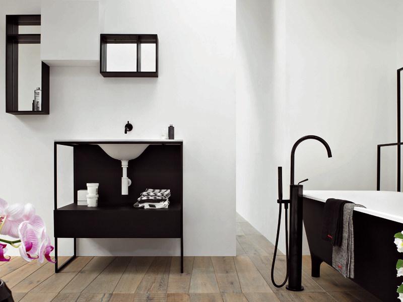 Kos by Zucchetti Тумба под умывальник из металла с ящиками Morphing sun-id-1466383 - Вид №2