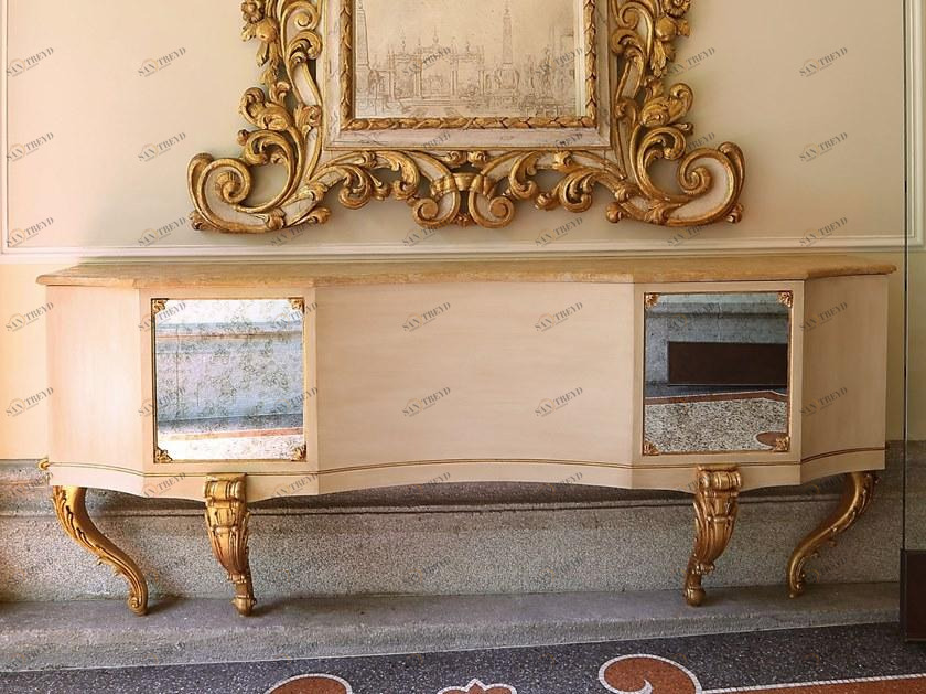 Arnaboldi Interiors Комод деревянный с распашными дверцами Curved sun-id-1479224