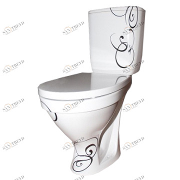 1030222 Компакт унитаз с бачком Белый Лобненский Стройфарфор  Россия 