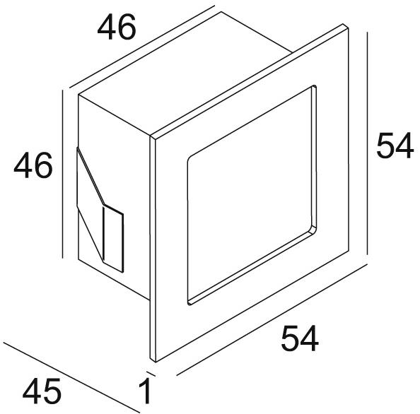 Delta Light Настенная светодиодная лестница из анодированного алюминия Leds sun-id-1477791 - Вид №14