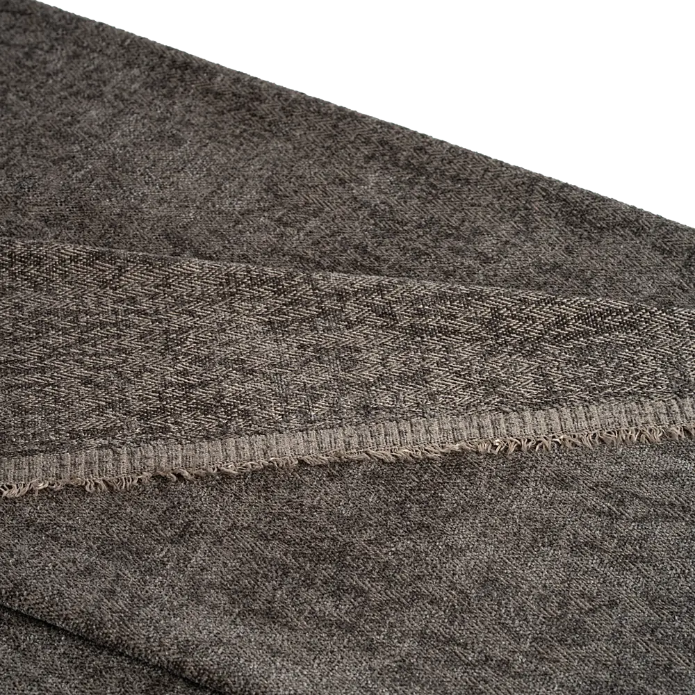 Ткань шенилл Эстен для штор серо-коричневая 280 см 89402607 Santreyd STLM-1580625 - Вид №1