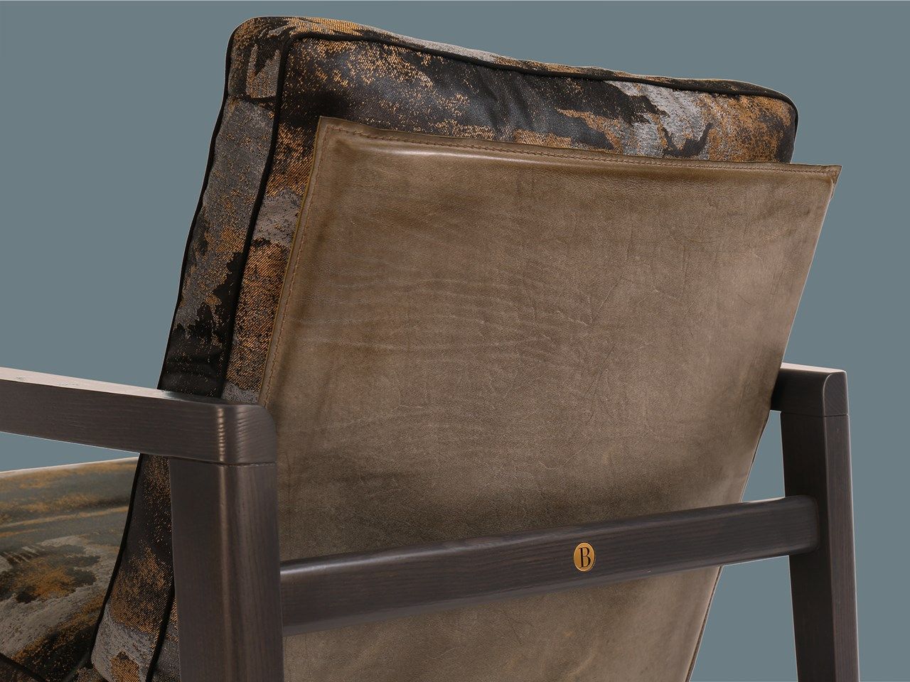 Тканевое кресло с подлокотниками Borzalino SEAN ARCH-00076974 - Вид №9