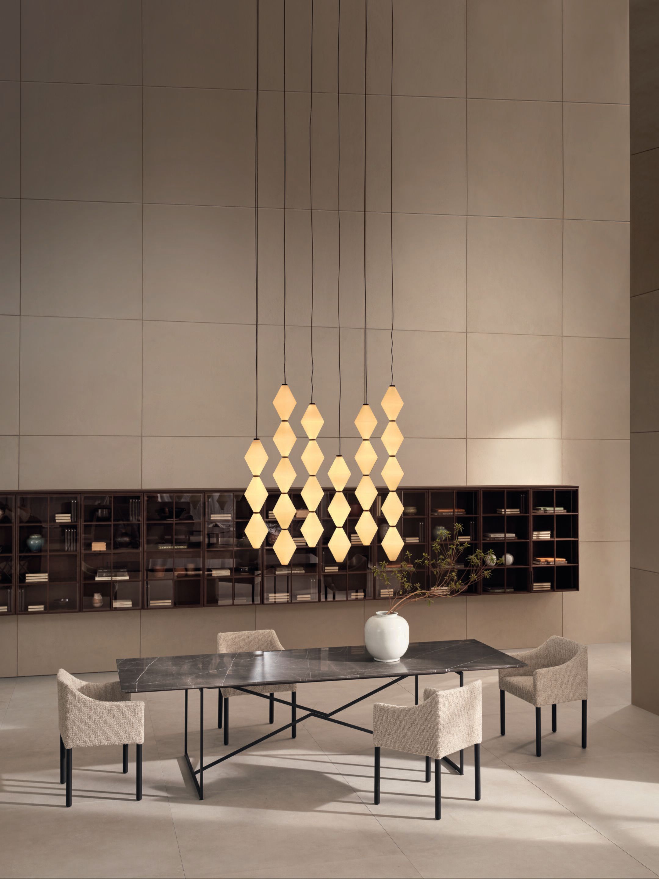 Модульная стеклянная светодиодная подвесная лампа DE PADOVA Helium Mini ARCH-00055138 - Вид №6