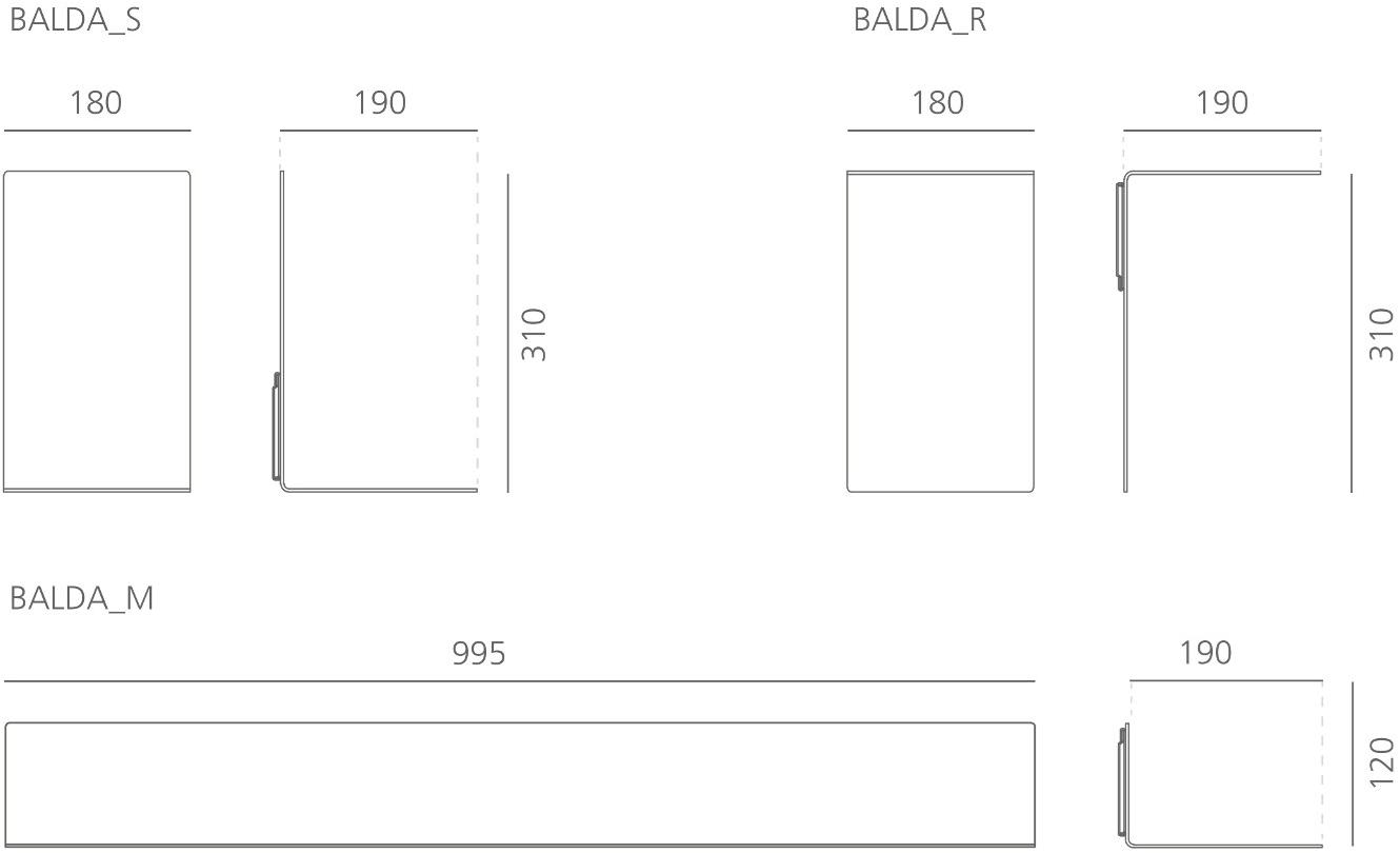 Systemtronic Алюминиевая полка sun-id-1399954 - Вид №4