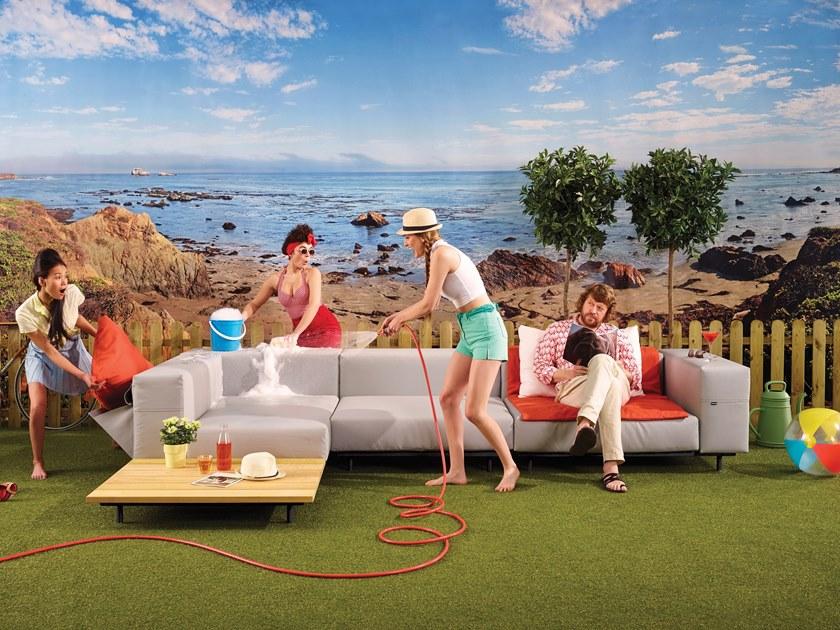 Extremis Садовый диван из модульной ткани Walrus sun-id-1393754 - Вид №12