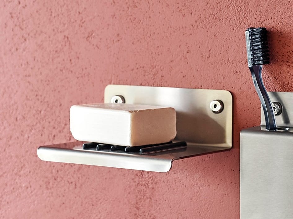 Настенная мыльница из нержавеющей стали Agape Mach 2 ARCH-00096473 - Вид №1