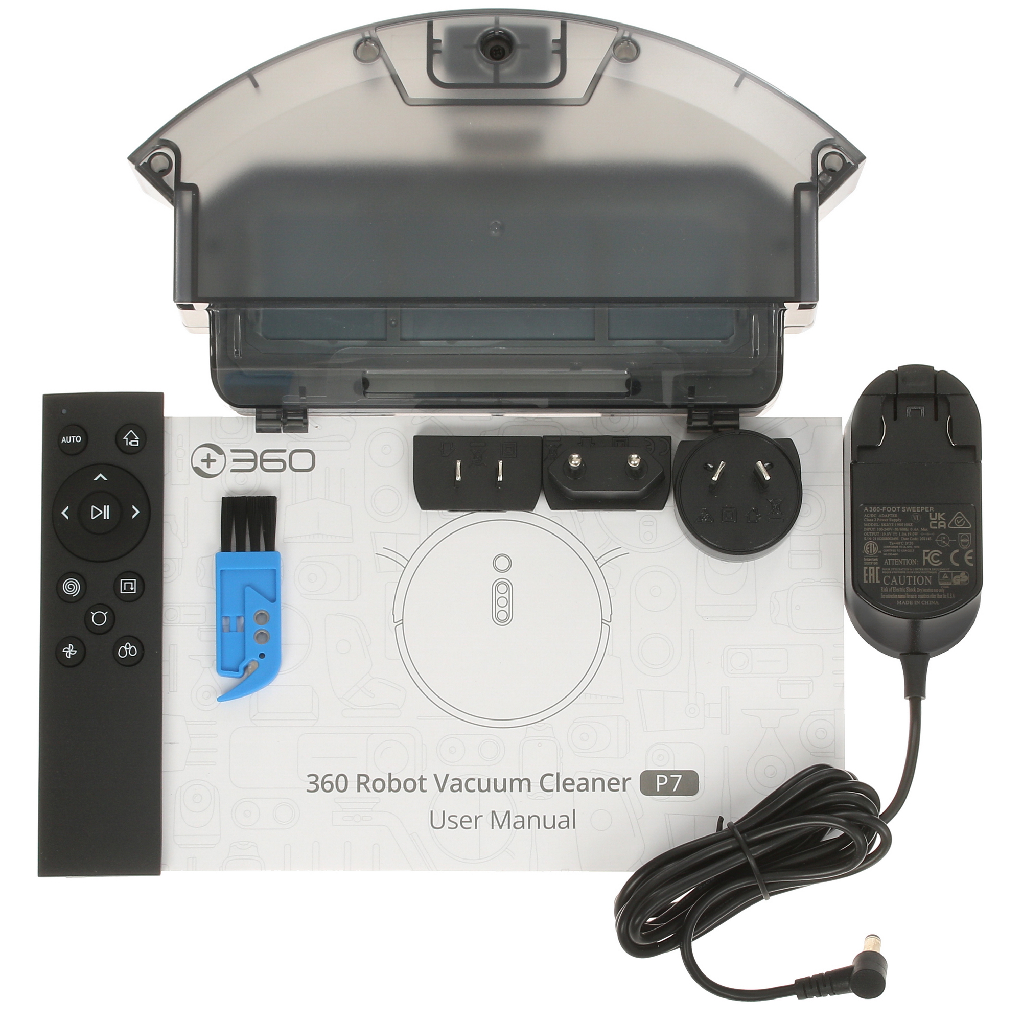 9930377 Робот-пылесос 360 Robot Vacuum Cleaner P7 черный STDN-0075370 - Вид №10