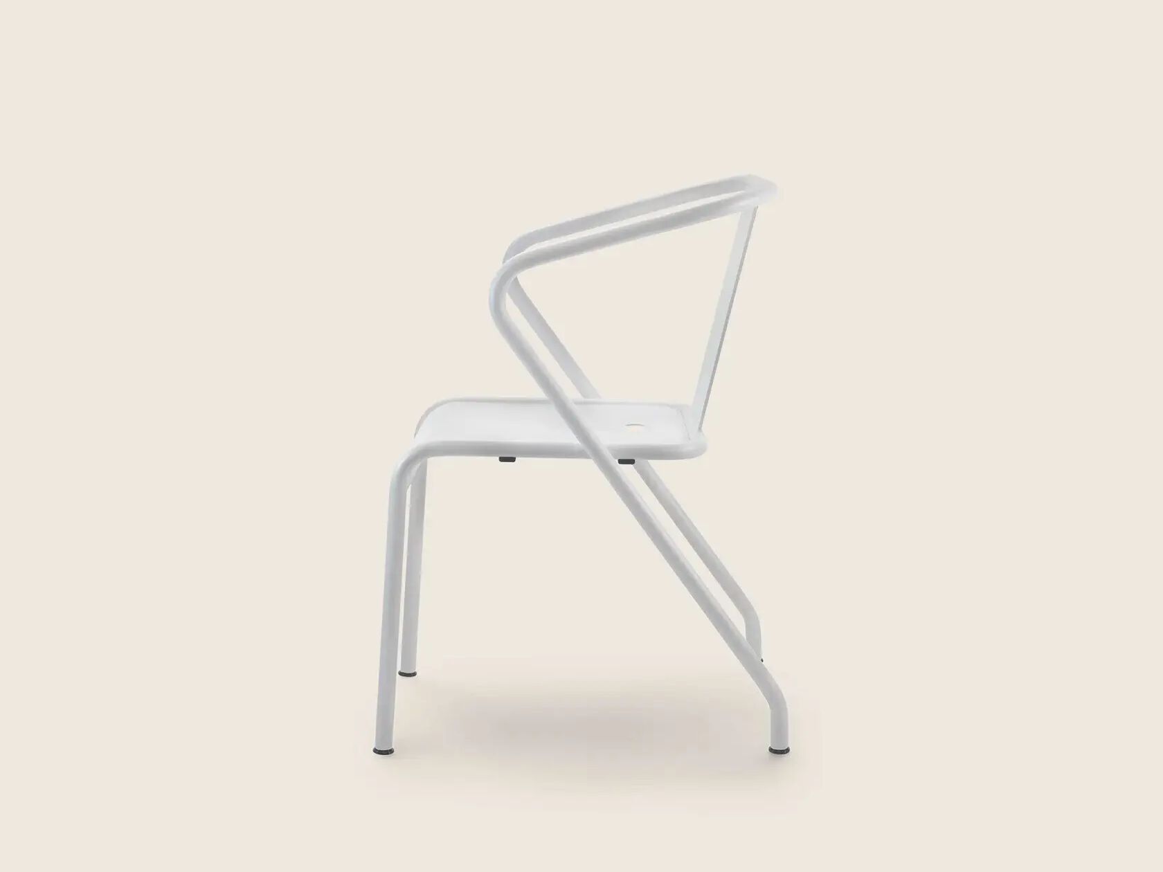 Окрашенный металлический садовый стул Flexform Calipso ARCH-00074022 - Вид №3