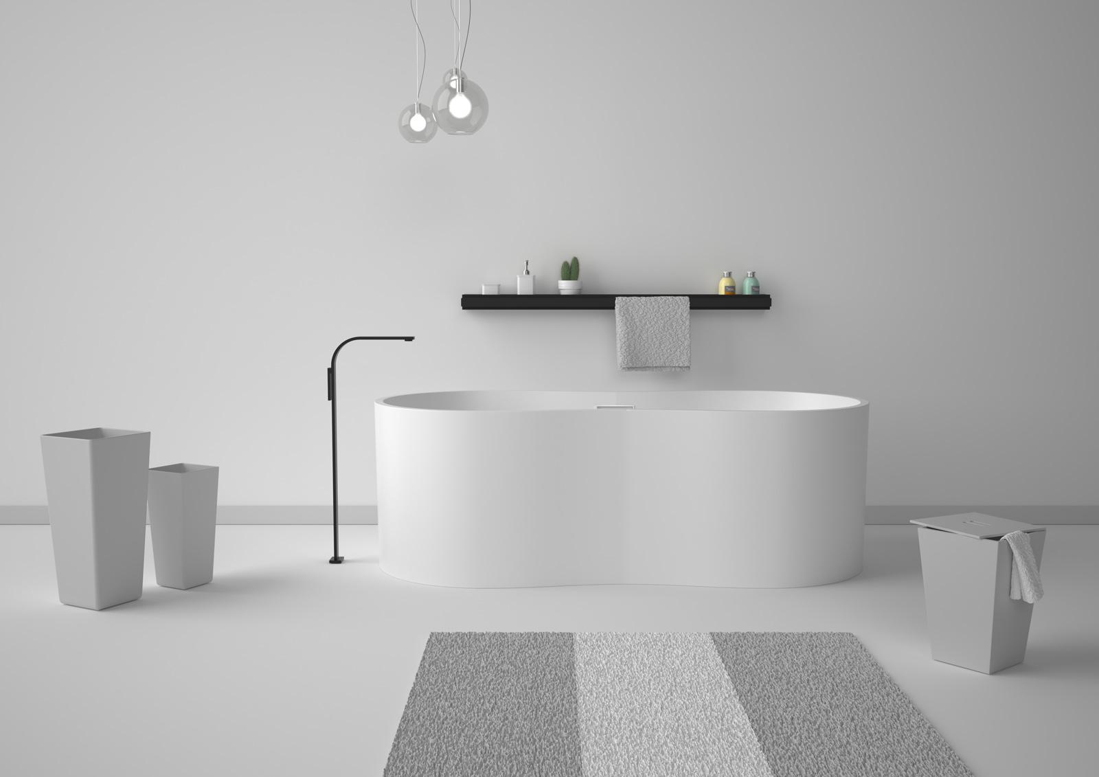 VATI21 Акриловая ванна отдельностоящая GSG CERAMIC Time - Вид №3