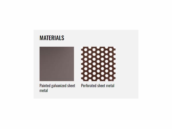 Вентиляционный поддон из перфорированного листового металла Officine Rasera TURBOAIRYFLY ARCH-00144262 - Вид №1