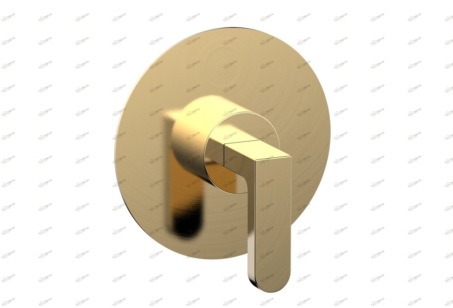 Смеситель для душа ROND Phylrich  4-571-026 Satin Brass 