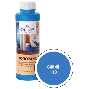 Колорант Husky Olimp акриловый 500 мл цвет №110 синий 84391835 STLM-2095101